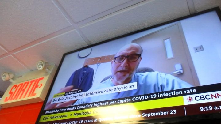 Dr. Eric Jacobsohn, liar, pretends PCR results are "cases" and "infections"