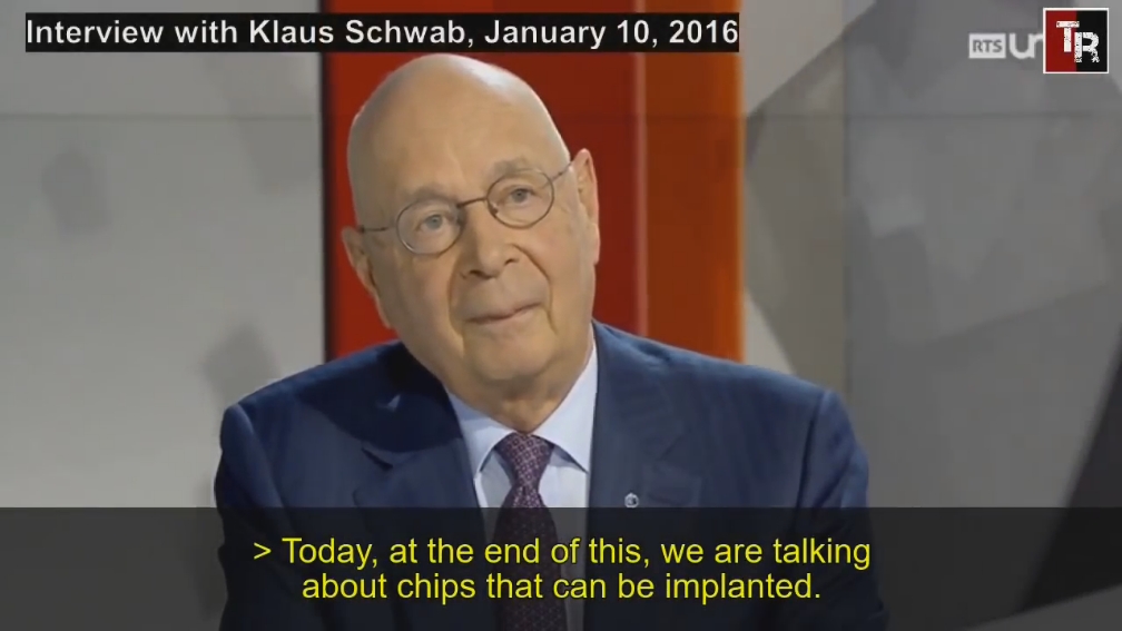 Implanted Microchip, Klaus Schwab, World Economic Forum and The Great Reset (English subtitles)