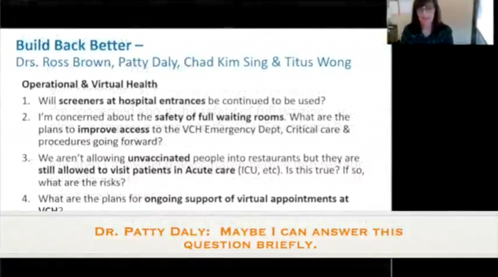 Dr Patty Daly vax pass is INCENTIVE