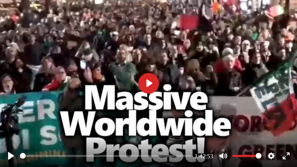 Massive Worldwide Protest 14 November 2021