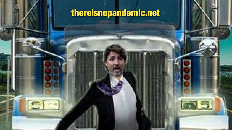 Trudeau fleeing the truckers, pretends to have "Covid" and must quarantine