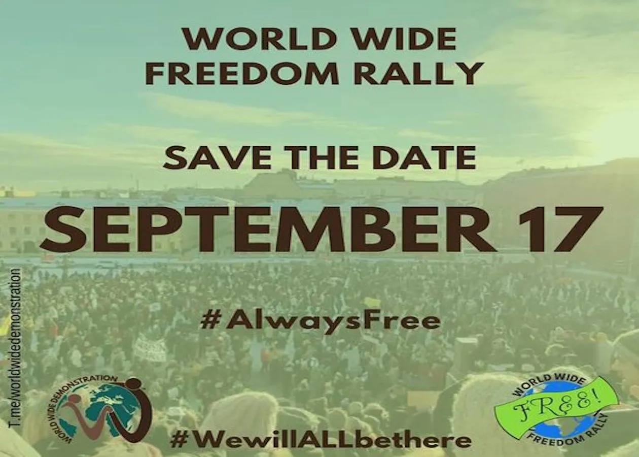World-Wife Freedom Rally - Save the Date