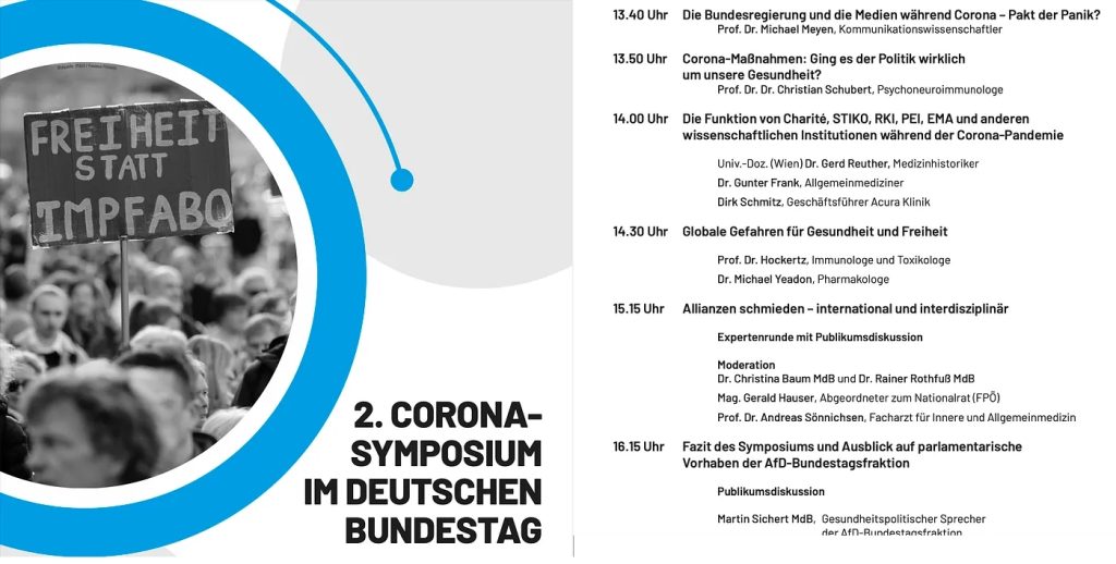 "2nd Corona Symposium" in Germany